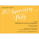 Script 20th Anniversary Party Invitations Image 6 of 8
